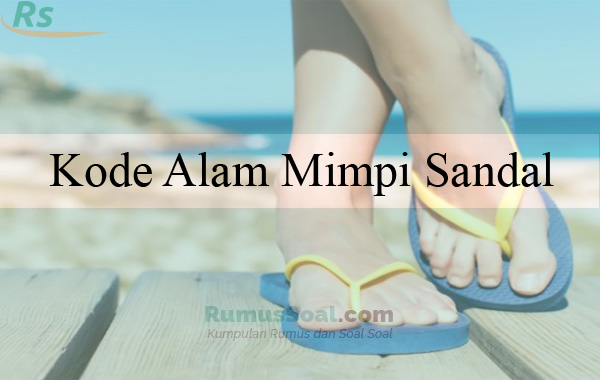 Detail Buku Mimpi 4d Salah Sepatu Nomer 34