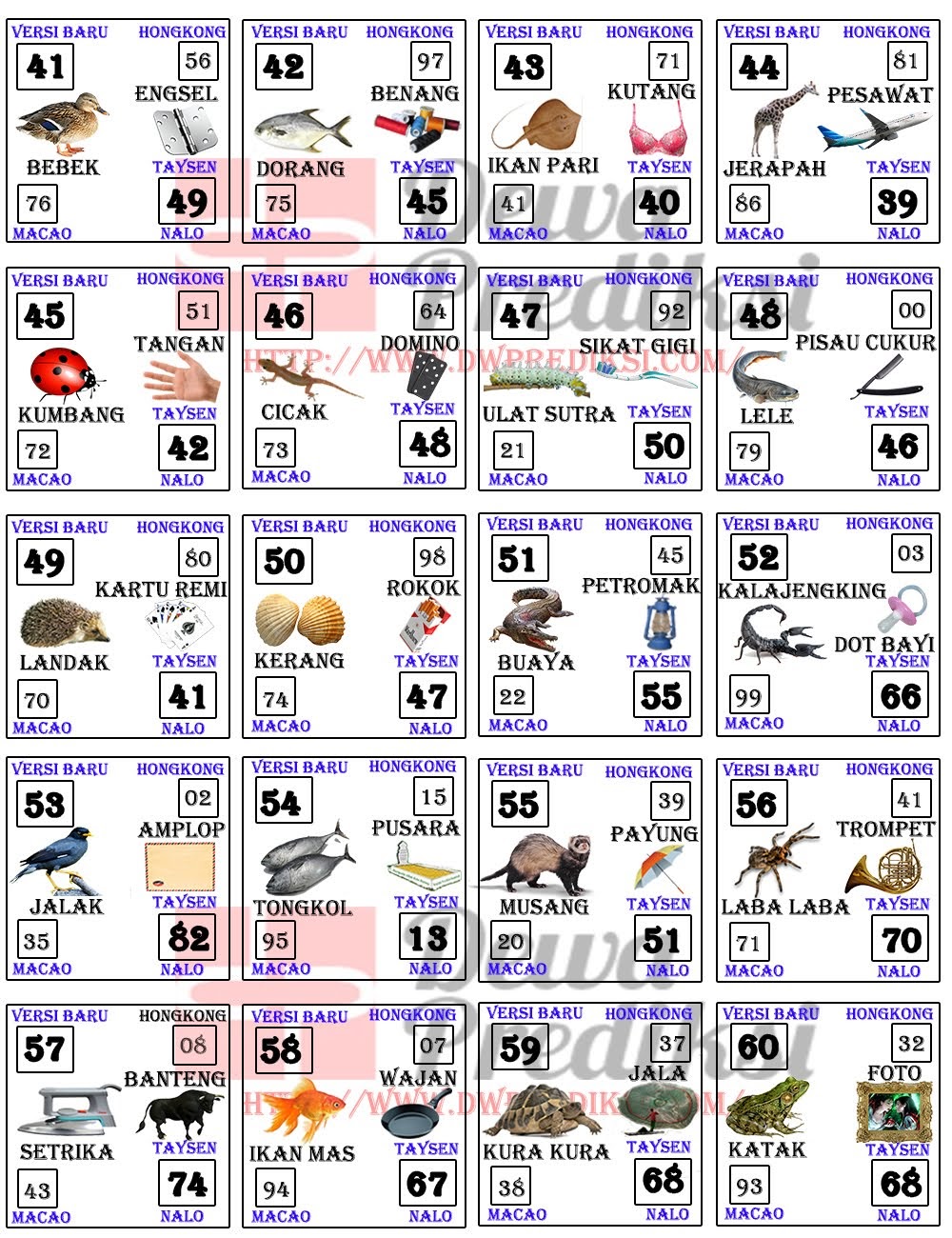 Detail Buku Mimpi 4d Zebra Nomer 34