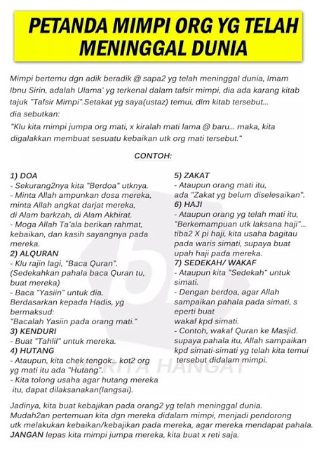 Detail Buku Mimpi Adik Meninggal Nomer 39