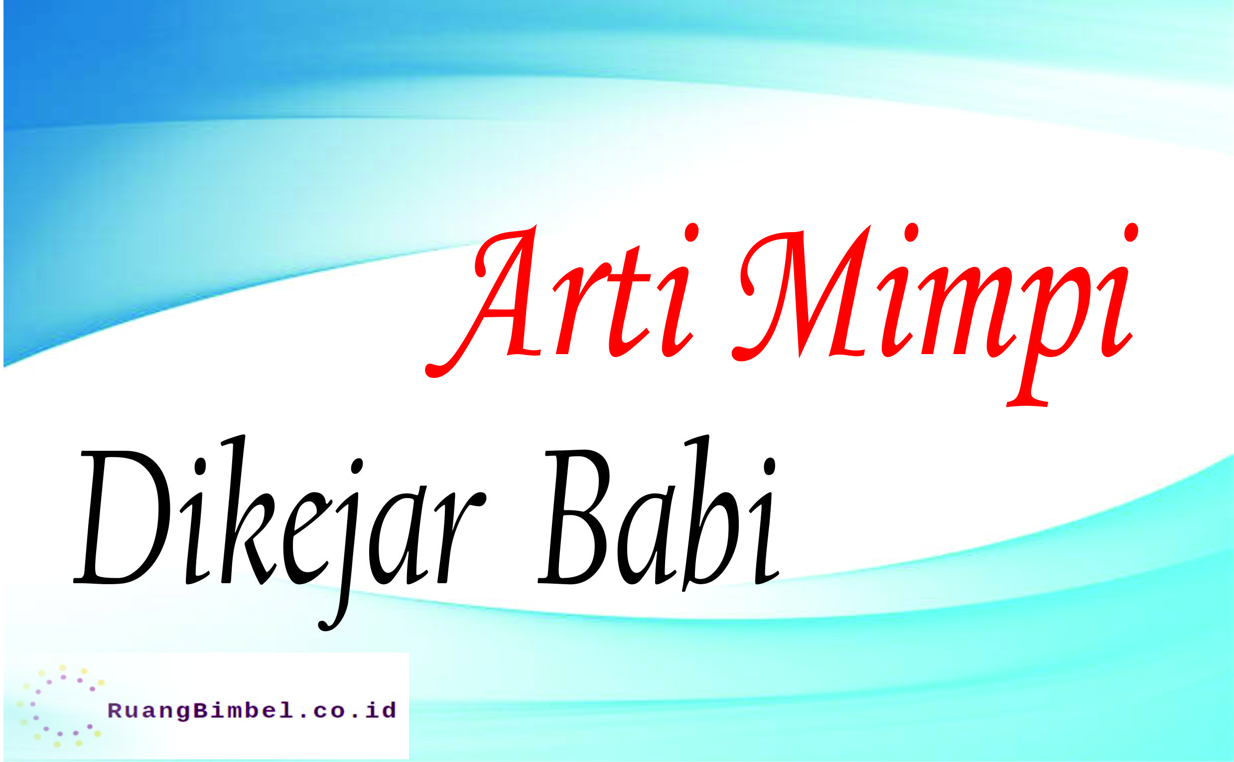 Detail Buku Mimpi Babi 2 Ekor Nomer 36