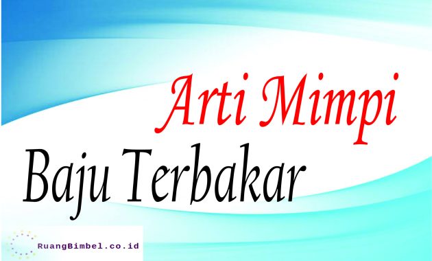 Detail Buku Mimpi Baju Robek Nomer 24