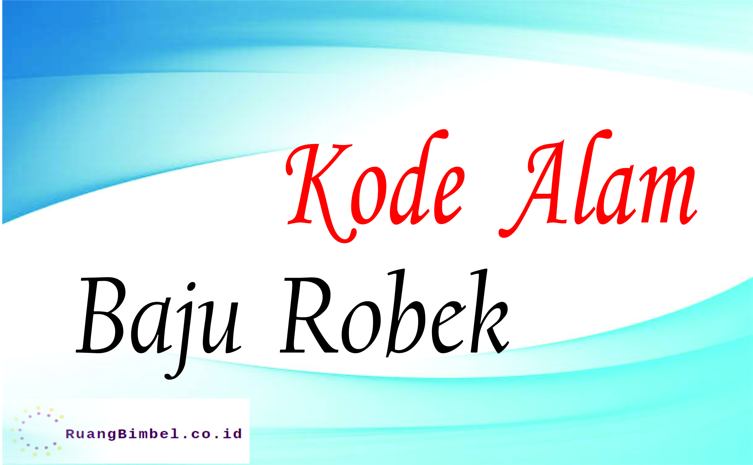 Detail Buku Mimpi Baju Robek Nomer 5