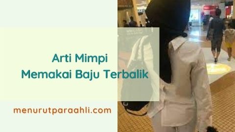 Detail Buku Mimpi Baju Terbalik Nomer 26