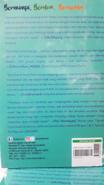 Detail Buku Mimpi Berdoa Nomer 46