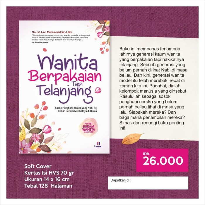 Detail Buku Mimpi Berpakaian Tebal Nomer 31