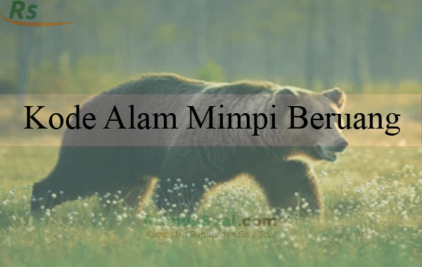 Detail Buku Mimpi Beruang Nomer 5