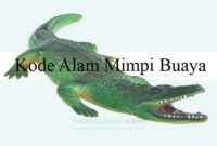 Detail Buku Mimpi Buaya Togel Nomer 37