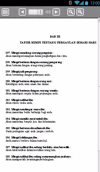 Detail Buku Mimpi Damai Nomer 24