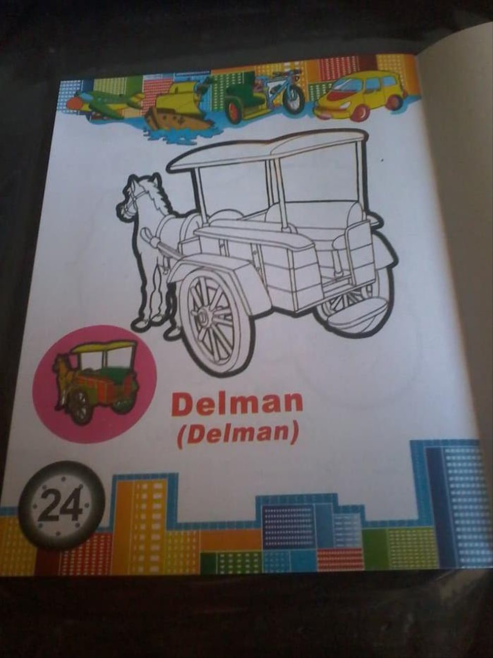 Detail Buku Mimpi Delman Nomer 24