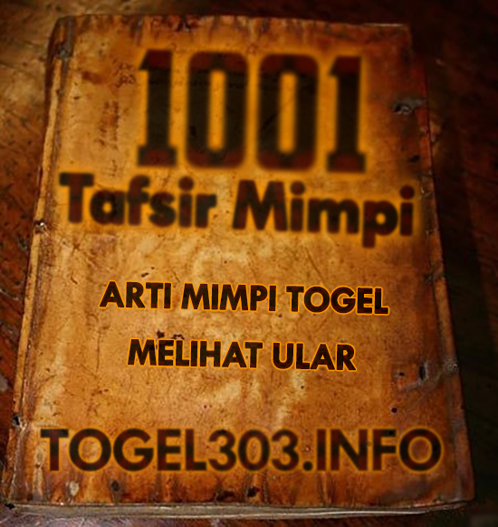 Detail Buku Mimpi Digigit Ular 3d Nomer 21