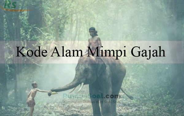 Detail Buku Mimpi Gajah Togel Nomer 5