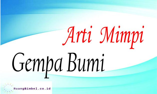 Detail Buku Mimpi Gempa Bumi Nomer 17