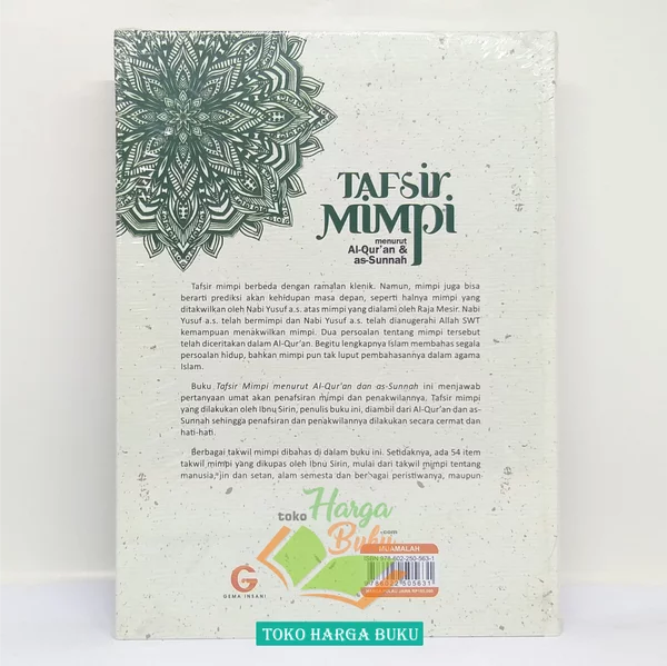 Detail Buku Mimpi Ibnu Sirin Nomer 39