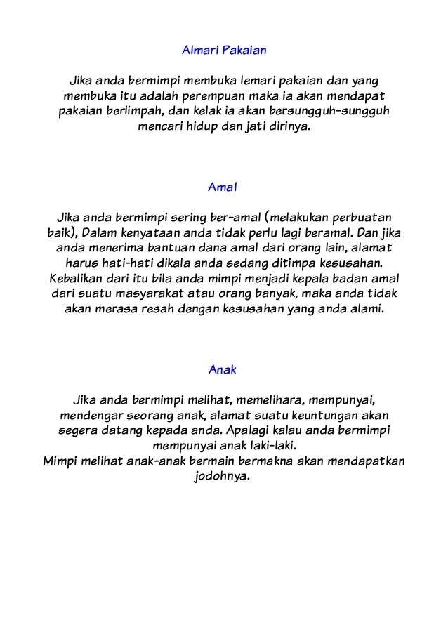 Detail Buku Mimpi Jodoh Nomer 27