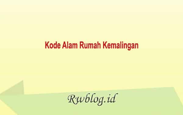 Detail Buku Mimpi Kemalingan Nomer 10