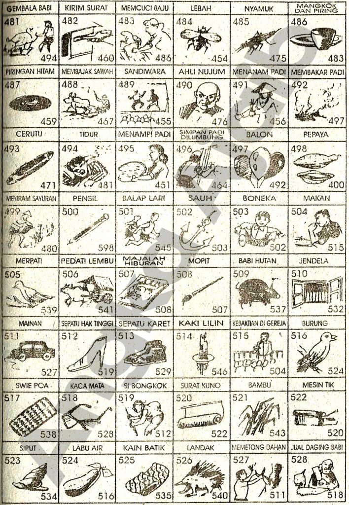 Detail Buku Mimpi Landak Nomer 21