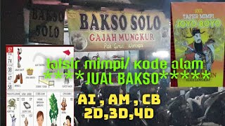 Detail Buku Mimpi Makan Bakso Nomer 11