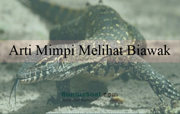 Detail Buku Mimpi Menembak Biawak Nomer 2