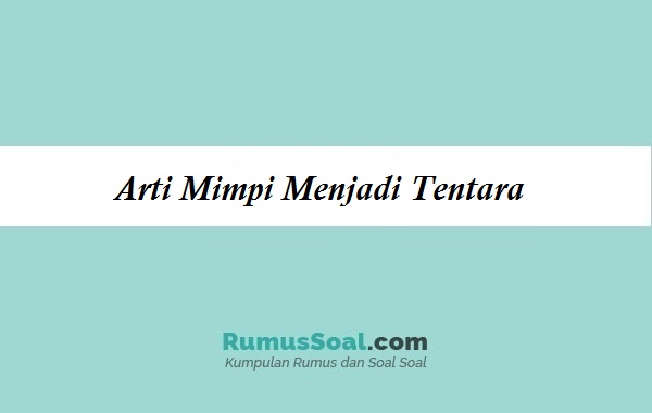 Detail Buku Mimpi Menjadi Tentara Nomer 14