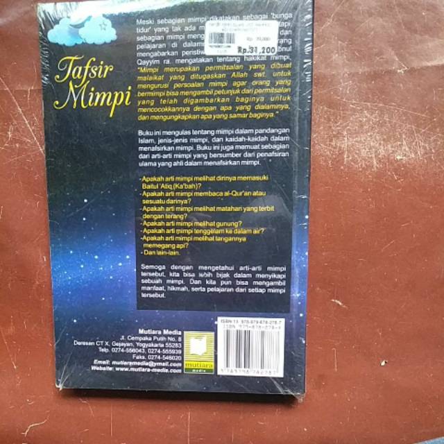 Detail Buku Mimpi Mutiara Nomer 24