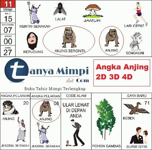 Detail Buku Mimpi Nomor 71 Nomer 22