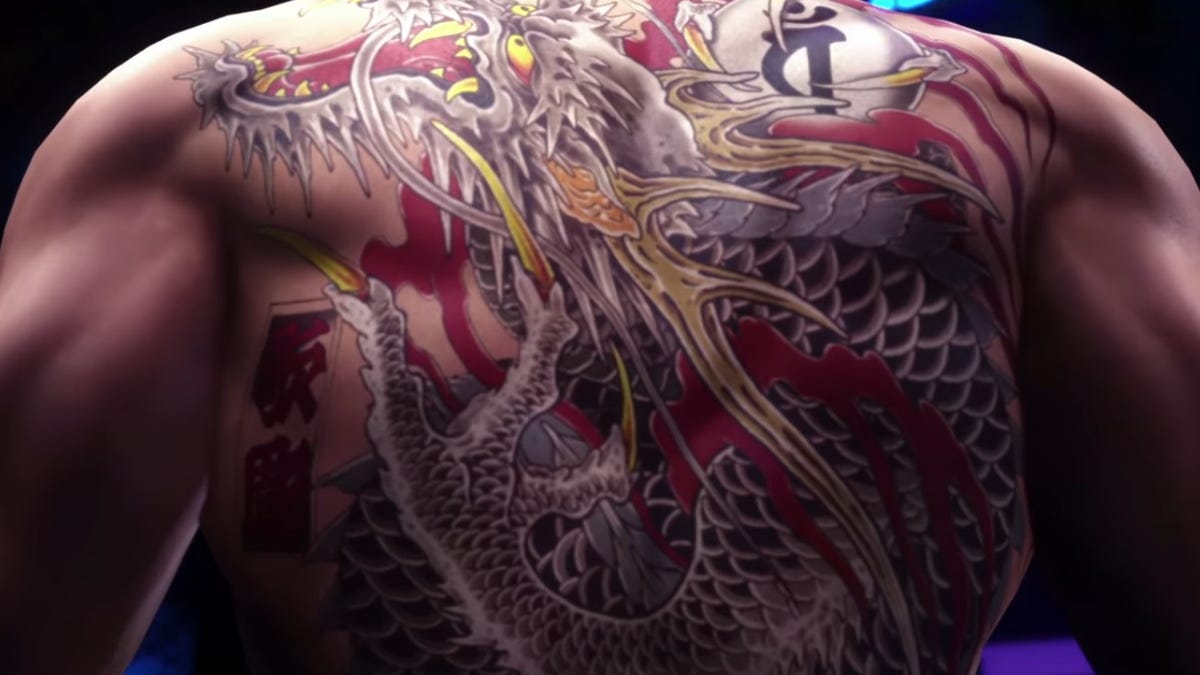Detail Kazuma Kiryu Tattoo Nomer 43