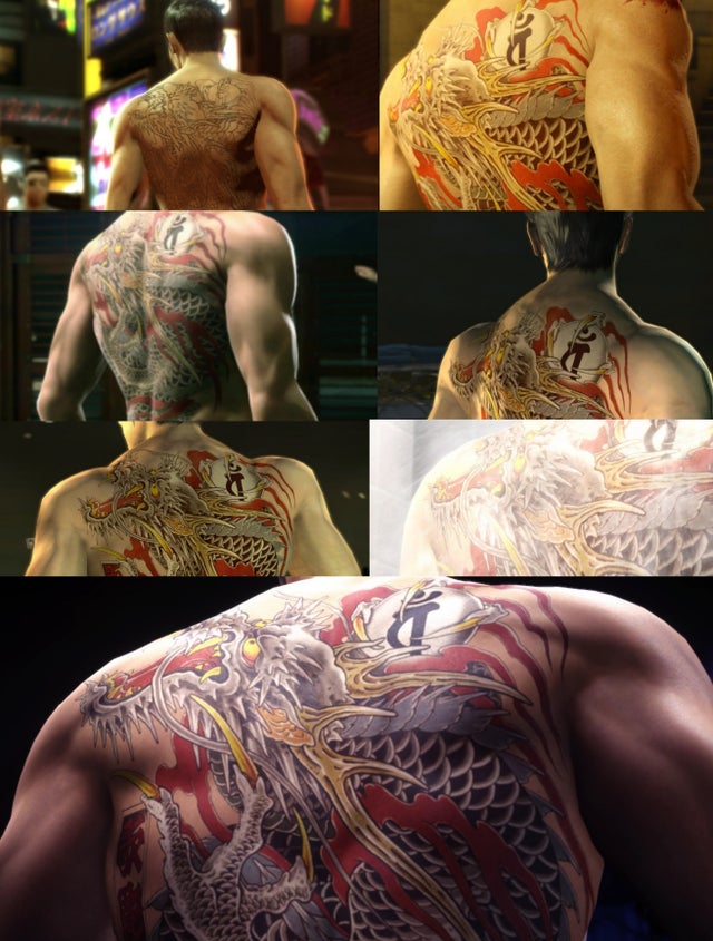 Detail Kazuma Kiryu Tattoo Nomer 55