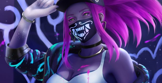 Detail Kda Akali Wallpaper Nomer 19