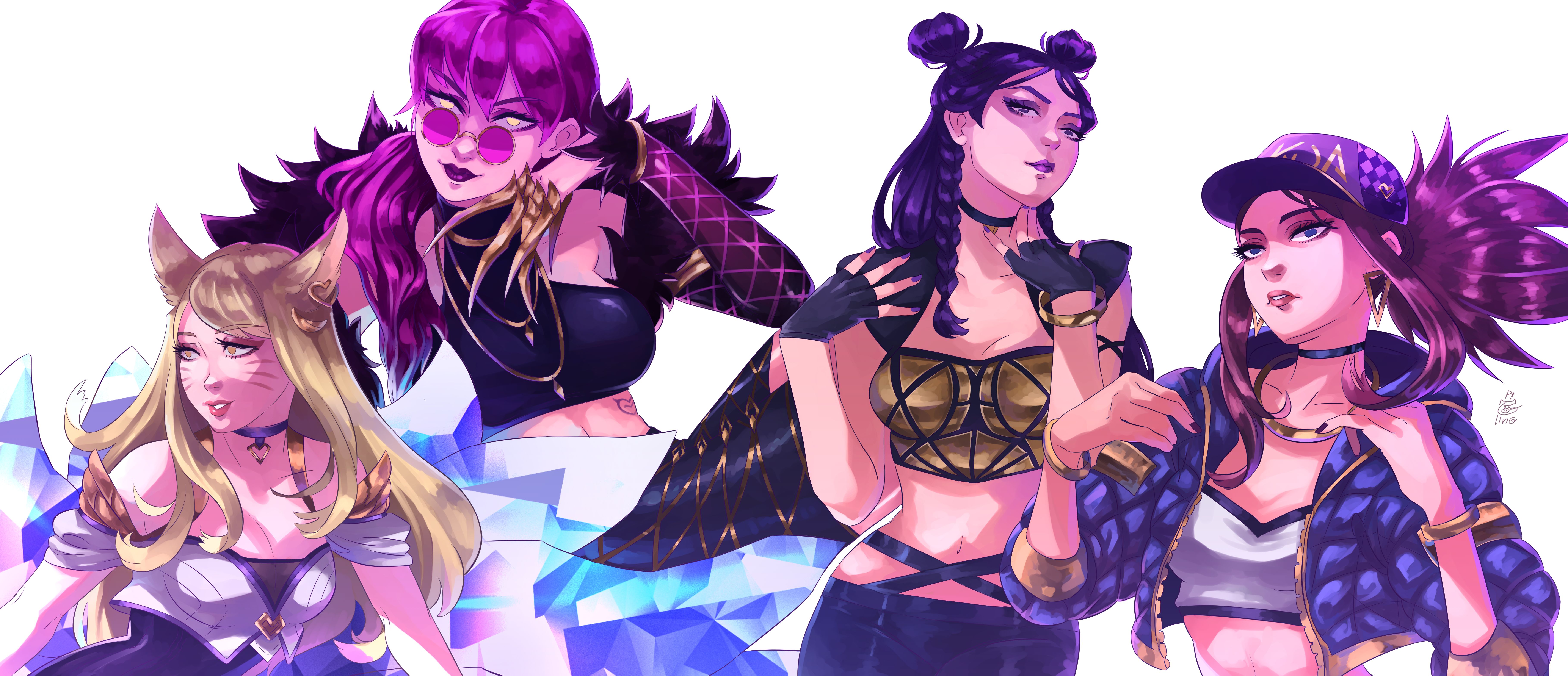 Detail Kda Fanart Nomer 3