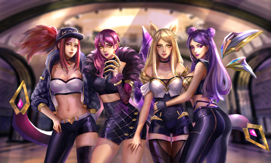 Detail Kda Fanart Nomer 5