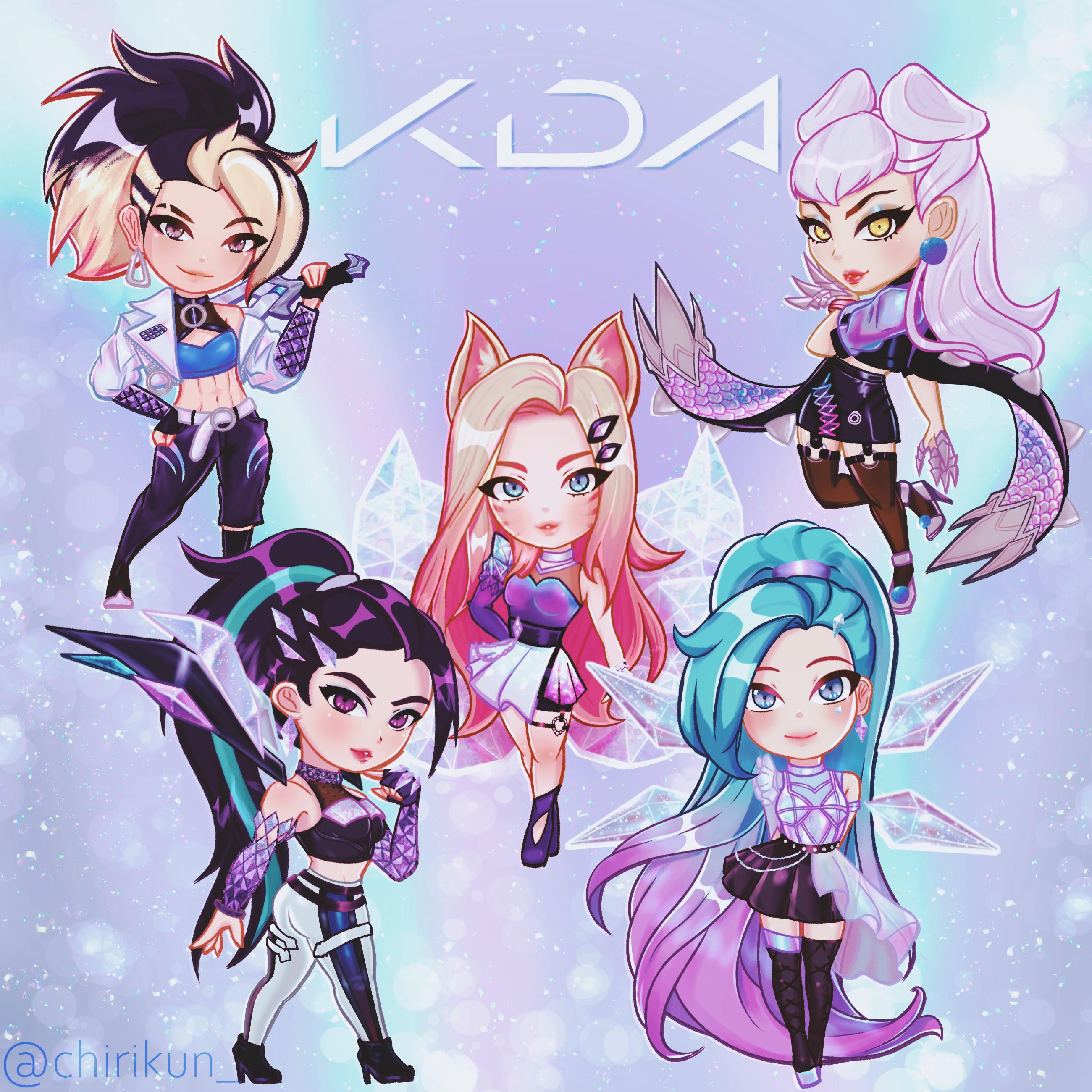 Detail Kda Fanart Nomer 46