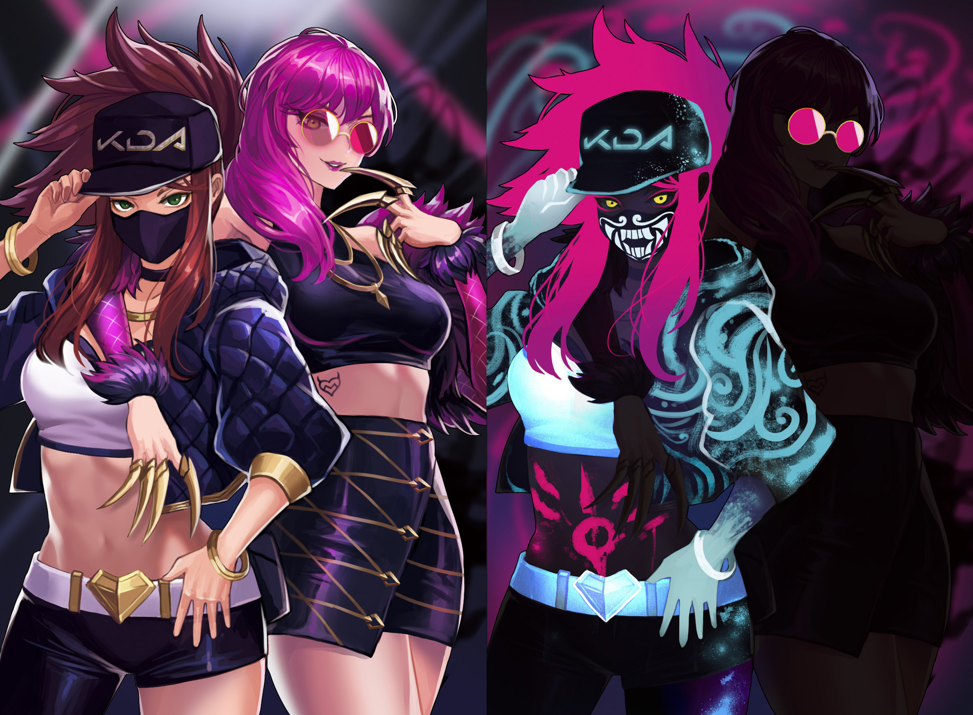 Detail Kda Fanart Nomer 10