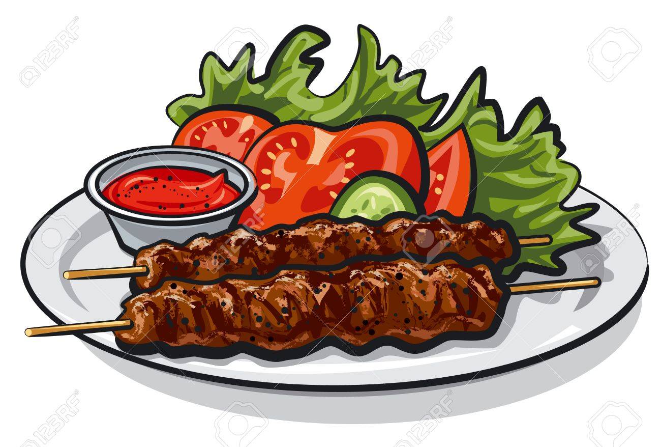 Detail Kebab Clipart Nomer 21