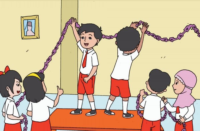 Detail Kebersamaan Di Sekolah Kartun Nomer 15