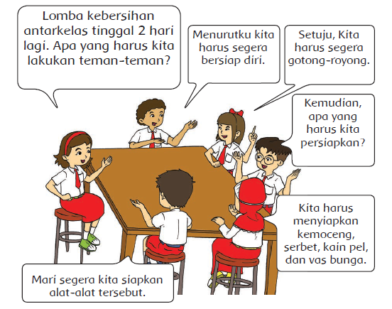 Detail Kebersamaan Di Sekolah Kartun Nomer 23