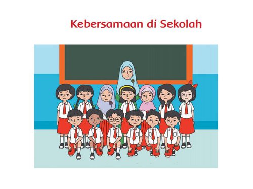 Detail Kebersamaan Di Sekolah Kartun Nomer 24