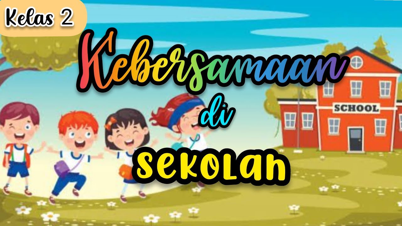 Detail Kebersamaan Di Sekolah Kartun Nomer 28