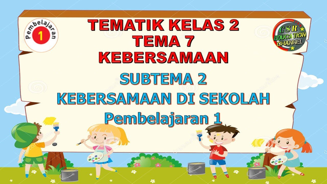 Detail Kebersamaan Di Sekolah Kartun Nomer 34