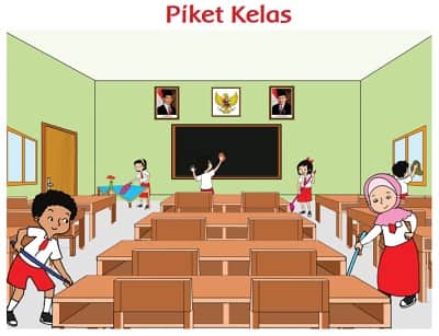 Download Kebersamaan Di Sekolah Kartun Nomer 6