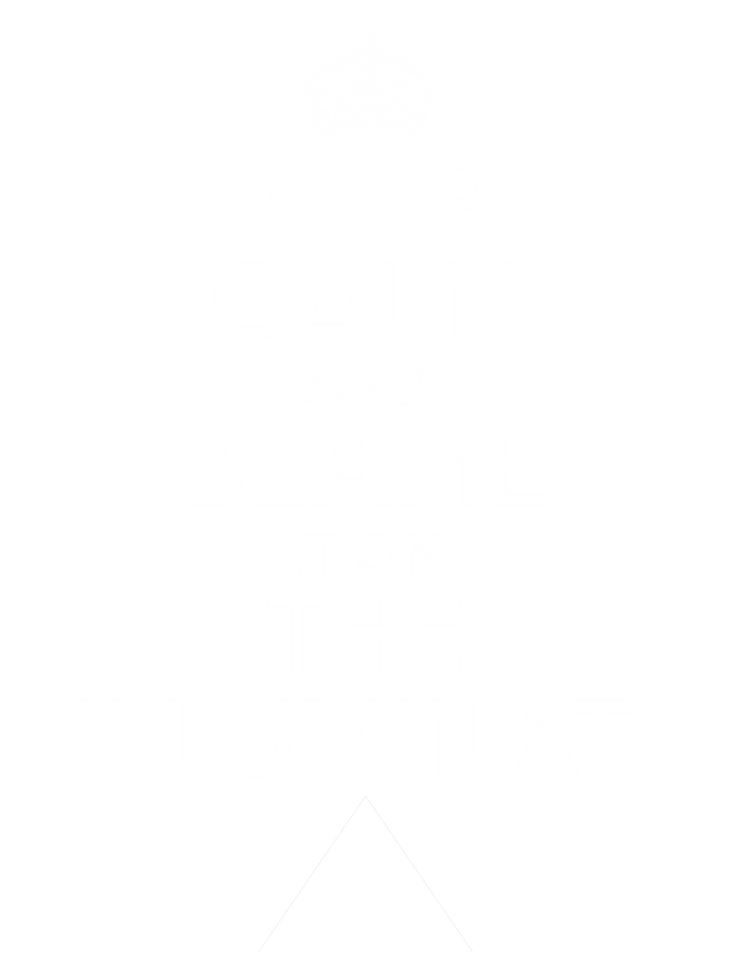 Detail Keep Calm And Be Illuminati Nomer 22