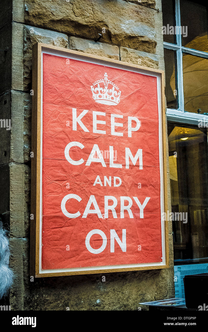 Detail Keep Calm And Carry On Original Poster Nomer 16