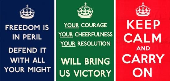 Detail Keep Calm And Carry On Original Poster Nomer 20