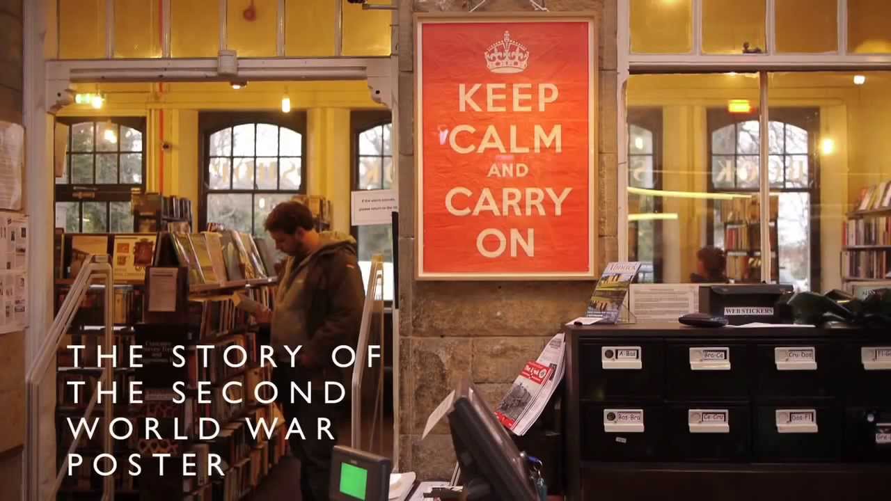 Detail Keep Calm And Carry On Original Poster Nomer 25