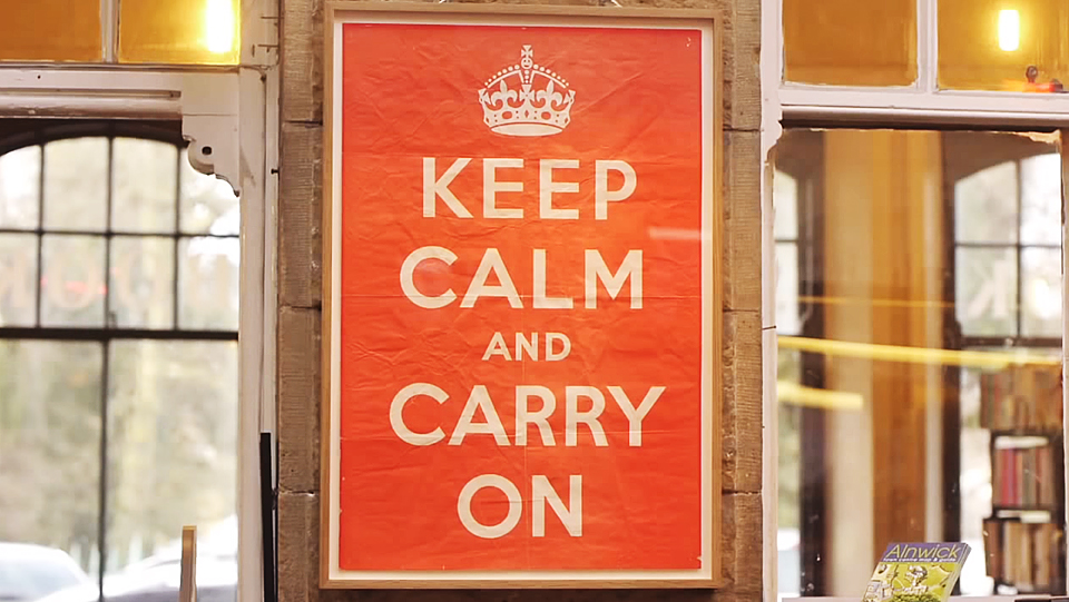 Detail Keep Calm And Carry On Original Poster Nomer 27