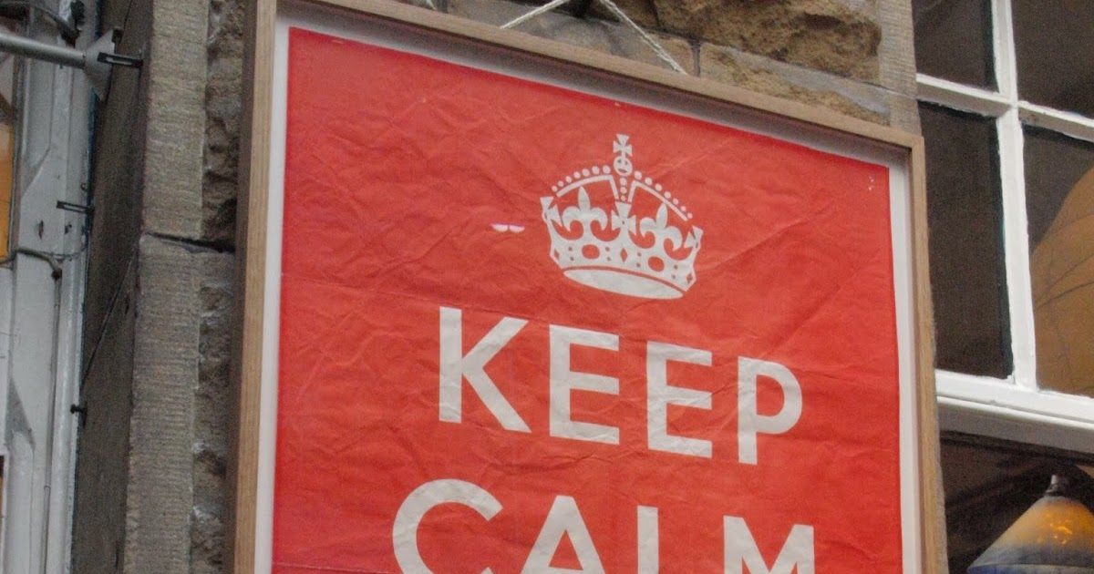 Detail Keep Calm And Carry On Original Poster Nomer 31