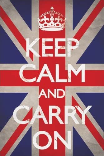 Detail Keep Calm And Carry On Original Poster Nomer 32