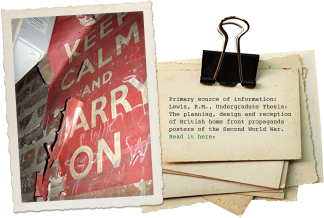 Detail Keep Calm And Carry On Original Poster Nomer 4