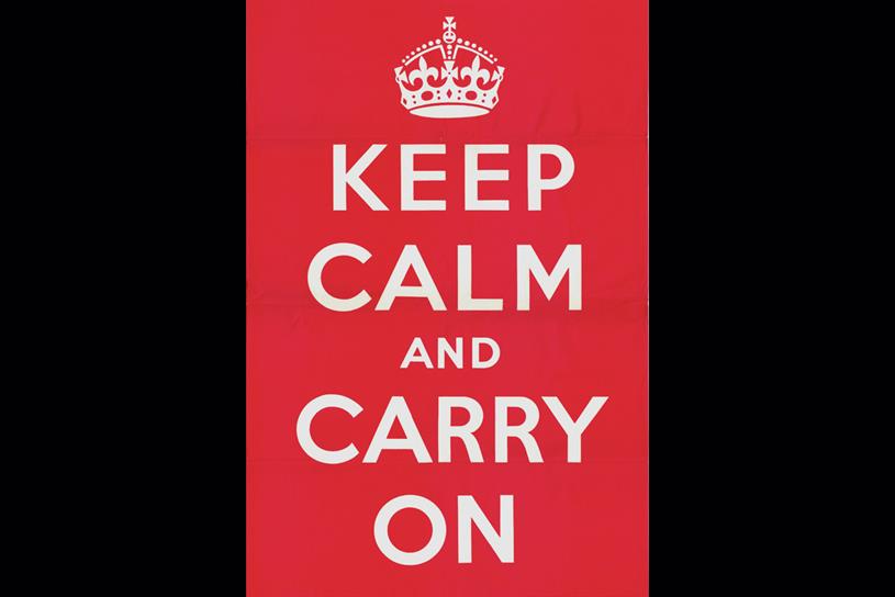Detail Keep Calm And Carry On Original Poster Nomer 39