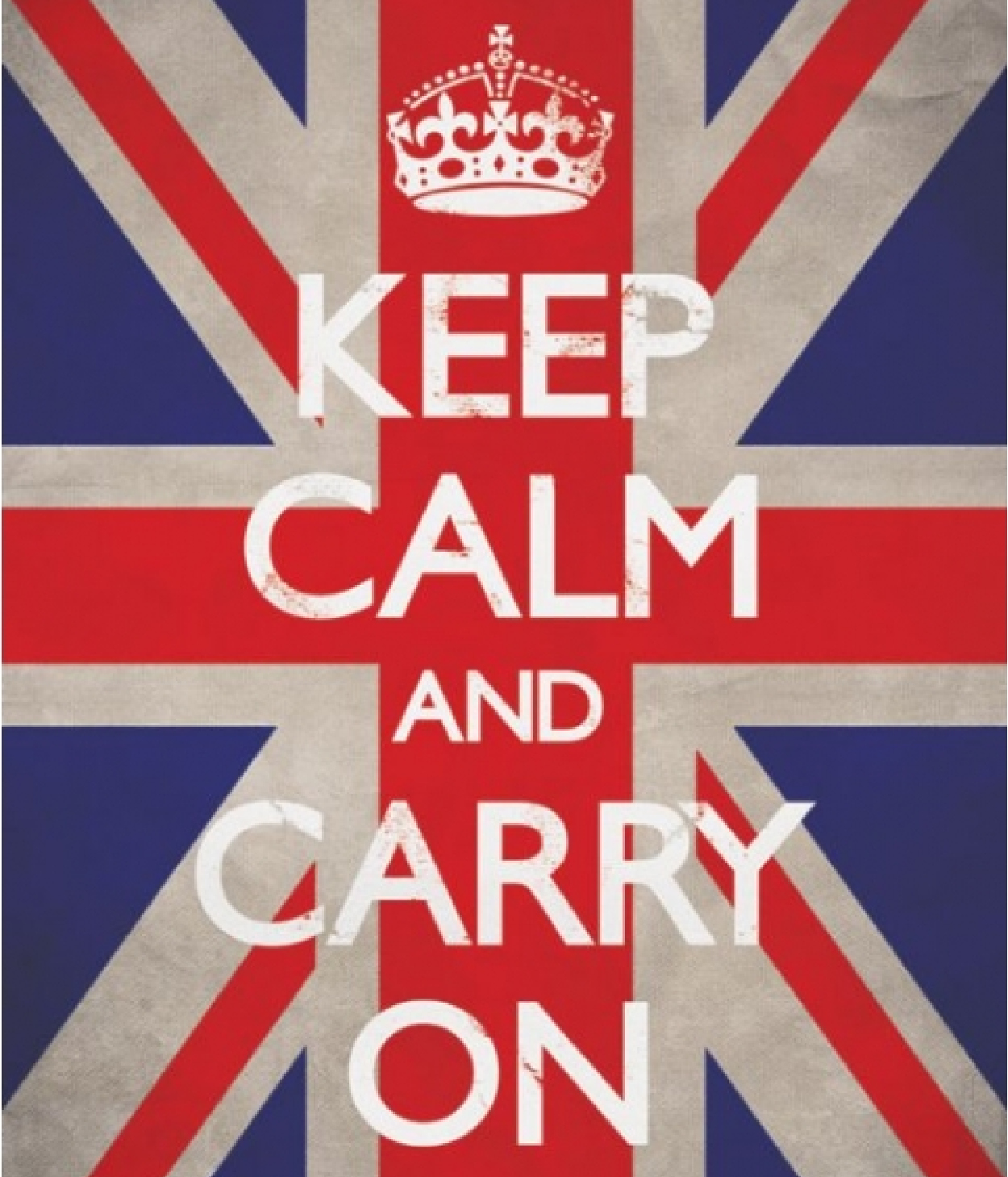 Detail Keep Calm And Carry On Original Poster Nomer 42