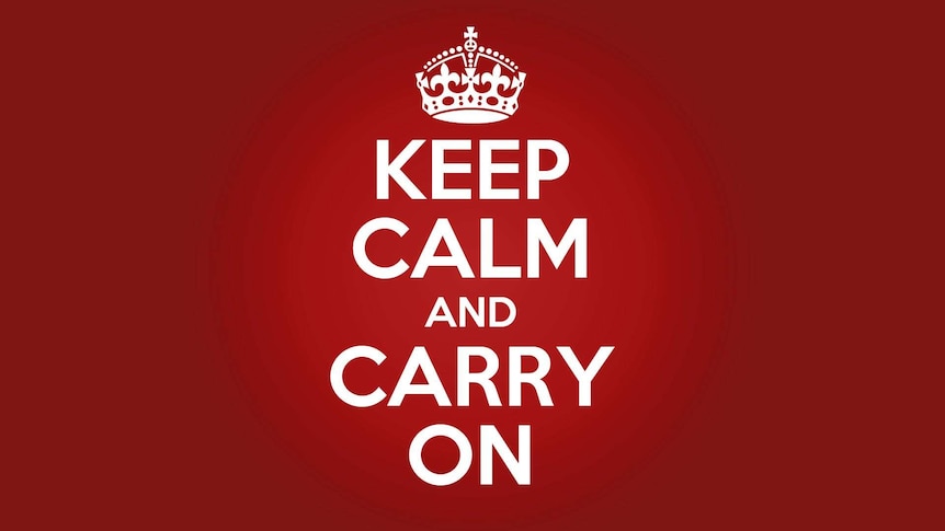 Detail Keep Calm And Carry On Original Poster Nomer 43